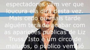 Na Grã-Bretanha, pediram o isolamento de Liz Truss.