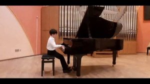 Матвеевич Захар, 5 класс. Э.Григ "Ноктюрн" Op.54 №4, С.Прокофьев "Тарантелла" Op.65 №4