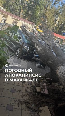 Погодный апокалипсис в Махачкале