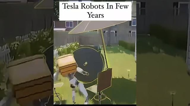 Tesla Robots In Few Years #Shorts #Tesla #Robots