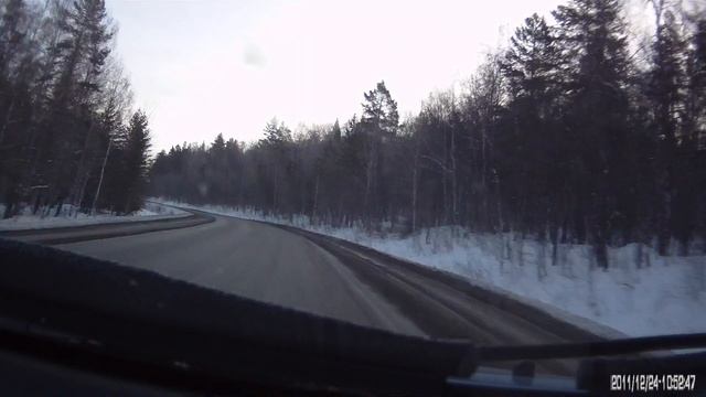 2011 12 24 Белорецк Учалы  Перевал Урал Тау