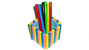 Подставка для карандашей из бумаги