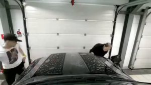 НОВАЯ TOYOTA LC-200  ЗАЩИЩЕНА ПОЛИУРЕТАНОВОЙ ПЛЁНКОЙ NEVER SCRATCH