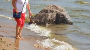 КОМАРОВО - Курортный р-н Санкт-Петербурга: берег, пляж, дача А. Ахматовой и "Русская рыбалка"
