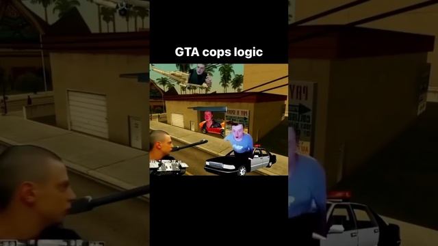 GTA Cops Logic #Shorts #Шортс #GTA #Cops #GTALogic #Logic #CopsLogic #mellstroy #меллстрой #мемы