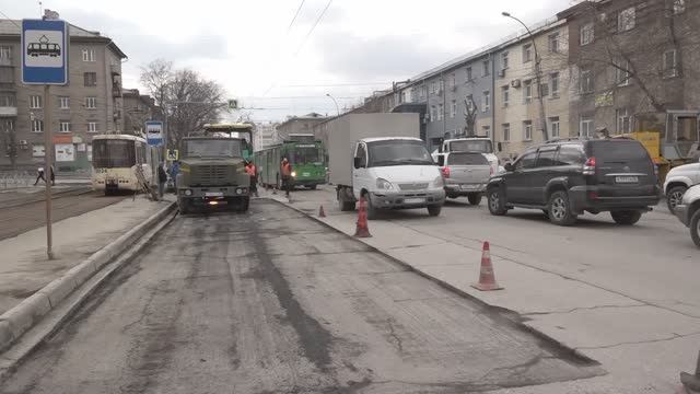 В Новосибирске завершили ремонт дорог и заканчивают восстанавливать тротуары