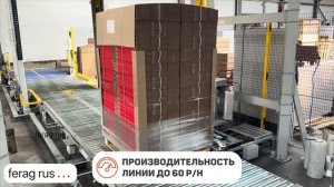Автоматический обмотчик паллет в стрейч пленку модель Unica XP итальянского завода Pieri Srl