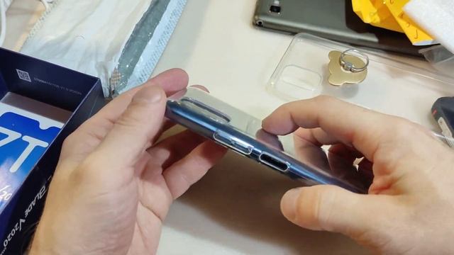 "Странная" распаковка чехлов на ZTE Blade V2020 Smart