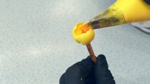 Торт с крокусами и вербой(крем БЗК).