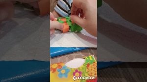 Артемию 4 года поделка Ëлочка