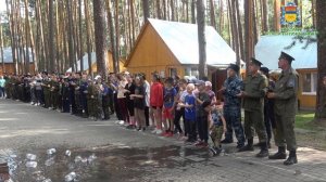 Профильная казачья смена «Атаманская застава» (оздоровительный лагерь Юность)