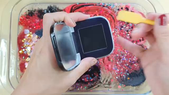 Слайм — смешивание макияжа в слайм! Успокаивающее видео со слаймом ASMR