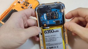 Частичная разборка DooGee s96 pro (что у него внутри)