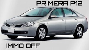 NISSAN PRIMERA P12  IMMO OFF