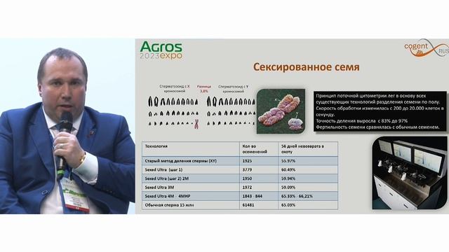 Семинар на АГРОС 2023 «Сексированное семя - новая реальность»