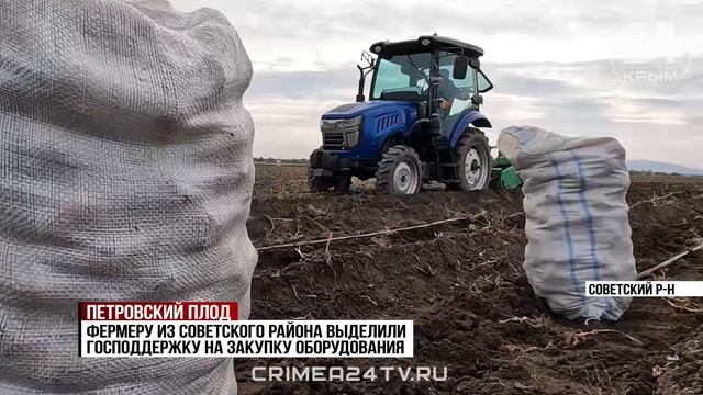 В Советском районе приступили к сбору урожая картофеля