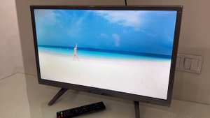 Новый цифровой телевизор Hartens HTV-24HDRR06B HD , серый металлик