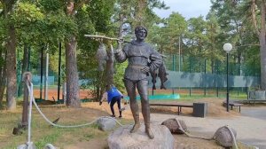 ЗЕЛЕНОГОРСК - Курортный р-он Санкт-Петербурга: Парк культуры и отдыха, Церковь Преображения Господня