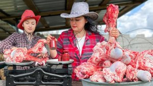 Вареный Говяжий Костный Мозг и Стейки Средней Прожарки! Идеальный Мясной ужин