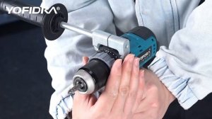 Шуруповерт-электробур YOFIDRA, От аккумулятора, 20 В, для ледобура