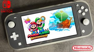 Mario & Luigi: Brothership Nintendo Switch Lite Gameplay