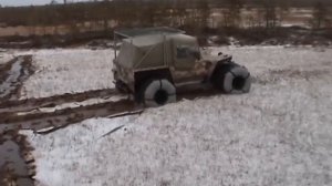 Очень топкое болото (вездеход Хищник)