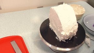 Выравнивание. Торт вертикальный. Ганаш, крем БЗК на пектине.