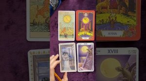 #19 Луна. Таро Уэйта