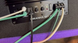 Dl audio piranha 12a v.2 purple