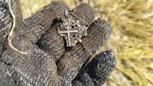 Коп на стерне с Квазар АРМ. Поле 18 века. Много находок.