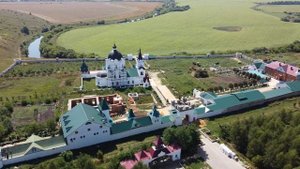 DJI Mini SE. Новосильский Свято-Духов  монастырь, Орловская область.