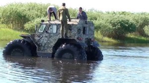 ХИЩНИК испытание на воде полная загрузка