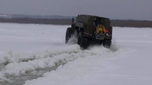 Вездеход ХИЩНИК с буровой УБШМ 1 20