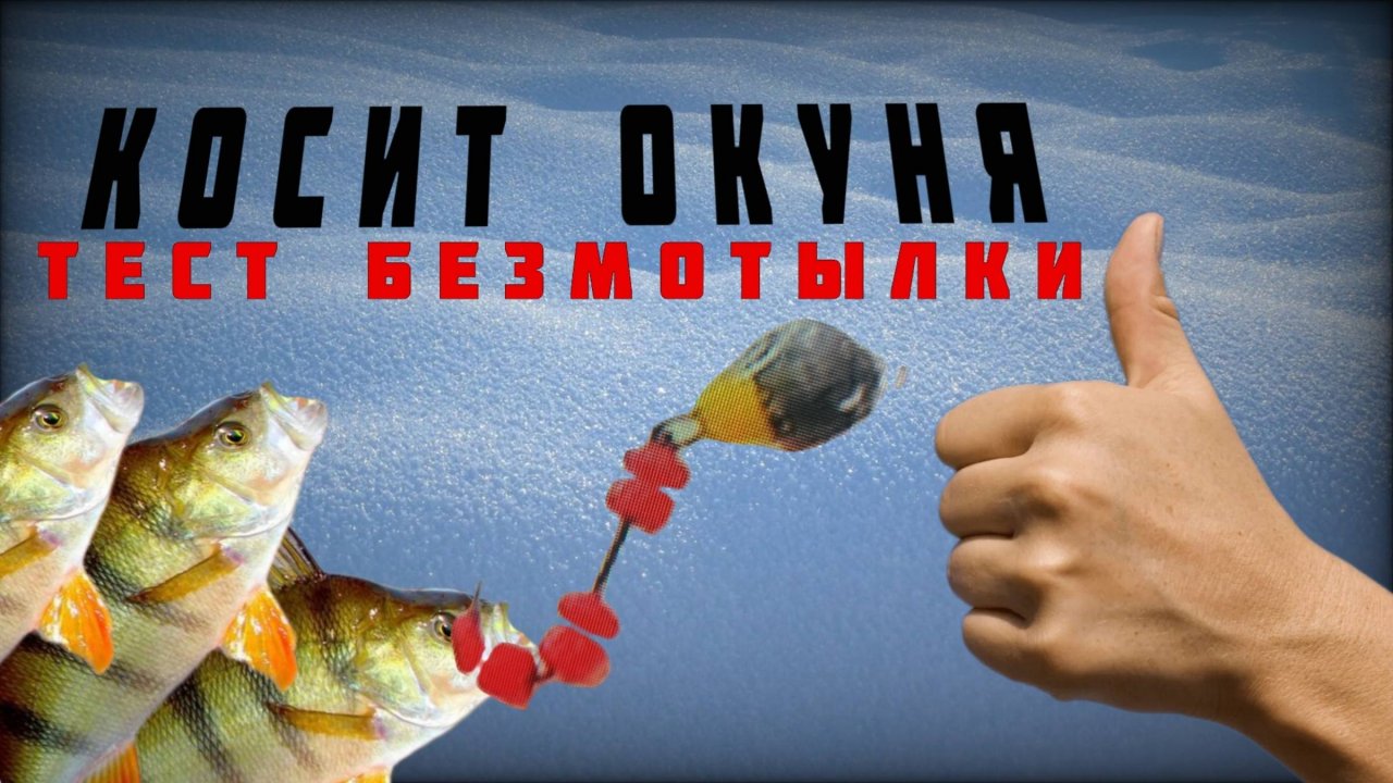 Тест безмотылки. У окуня не было шансов. Рыбалка в глухозимье.2022 год