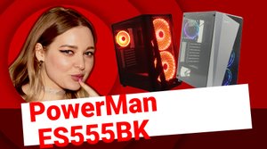 НИКС Компьютерный Супермаркет: видео про Корпус PowerMan ES555BK 450 Вт