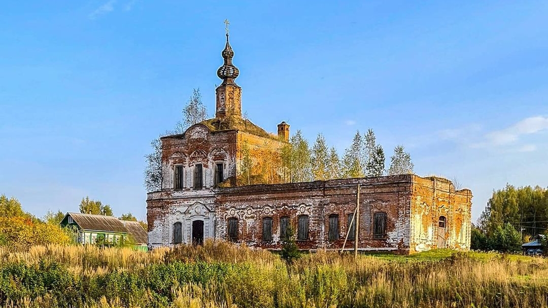 Церковь Параскевы Пятницы. Троицкая церковь  | Ряхово, Владимирская область, Камешковский район.