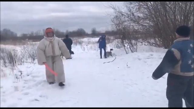 Малинуа Тор.  Защита от двух нападающих.  Кинбой.
