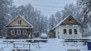 Подключили мастерскую к электричеству и прибрали хутор. Внезапно пришла зима