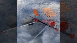 Самоподсекающая зимняя удочка Хищник