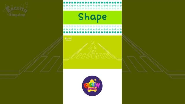 Kids vocabulary - Shape - Names of Shapes