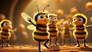 Занятые пчелы | Веселая пчелиная песня для детей | Узнай о пчелах и меде!