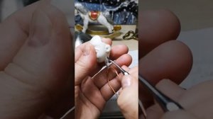 Лепим ушки для ватной игрушки, легко и непринужденно.