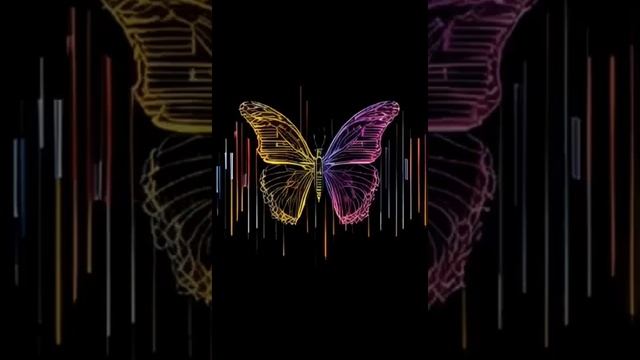 ФОН /НЕОНОВАЯ БАБОЧКА/1ЧАС