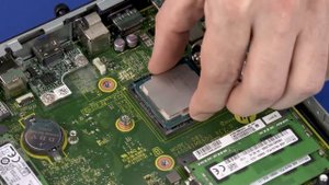 Replace the CPU | HP EliteDesk 800 G3 and 95W G4 Desktop Minis | HP