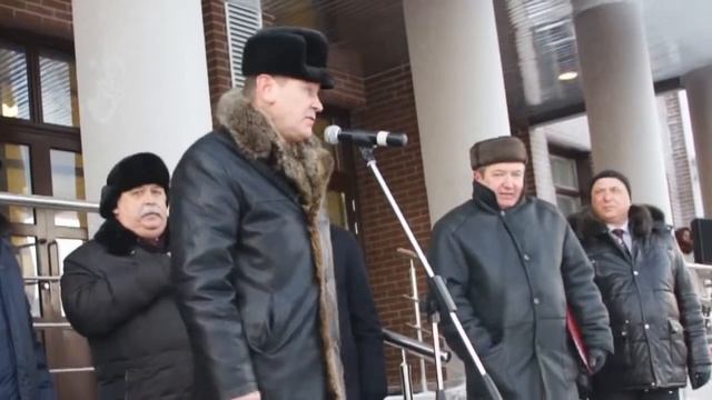 Торжественной открытие здания Дворец правосудия в г. Нарьян-Маре 27 января 2014 г. часть 1