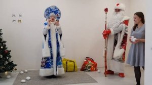 Lerochka and family celebrate New Year