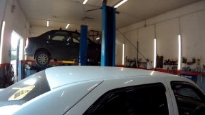 Накладка на передний бампер Рено Логан / ValerichDaily