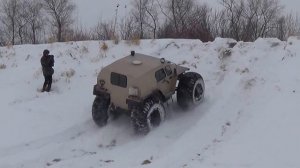 Вода и снежные горки вездеходы ХИЩНИК