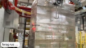 кольцевой паллетообмотчик AVR 400 FLEXA TS от итальянского завода Pieri Srl