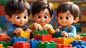 Строим мечты из кубиков Lego! _ Веселая песенка из Lego для детей